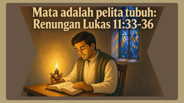 Mata adalah pelita tubuh